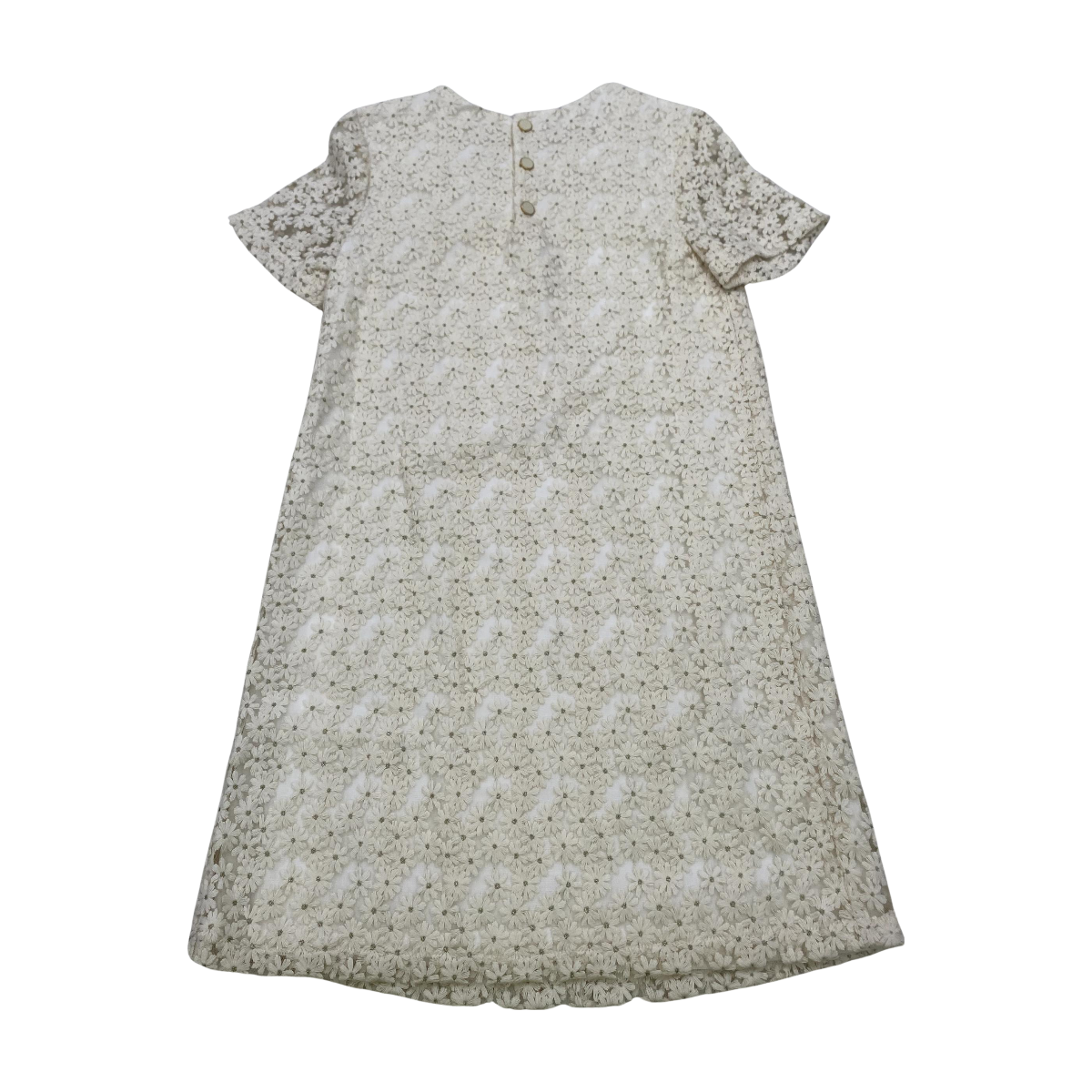 BONPOINT - ROBE - BEIGE, ARGENTÉ - 10 ANS