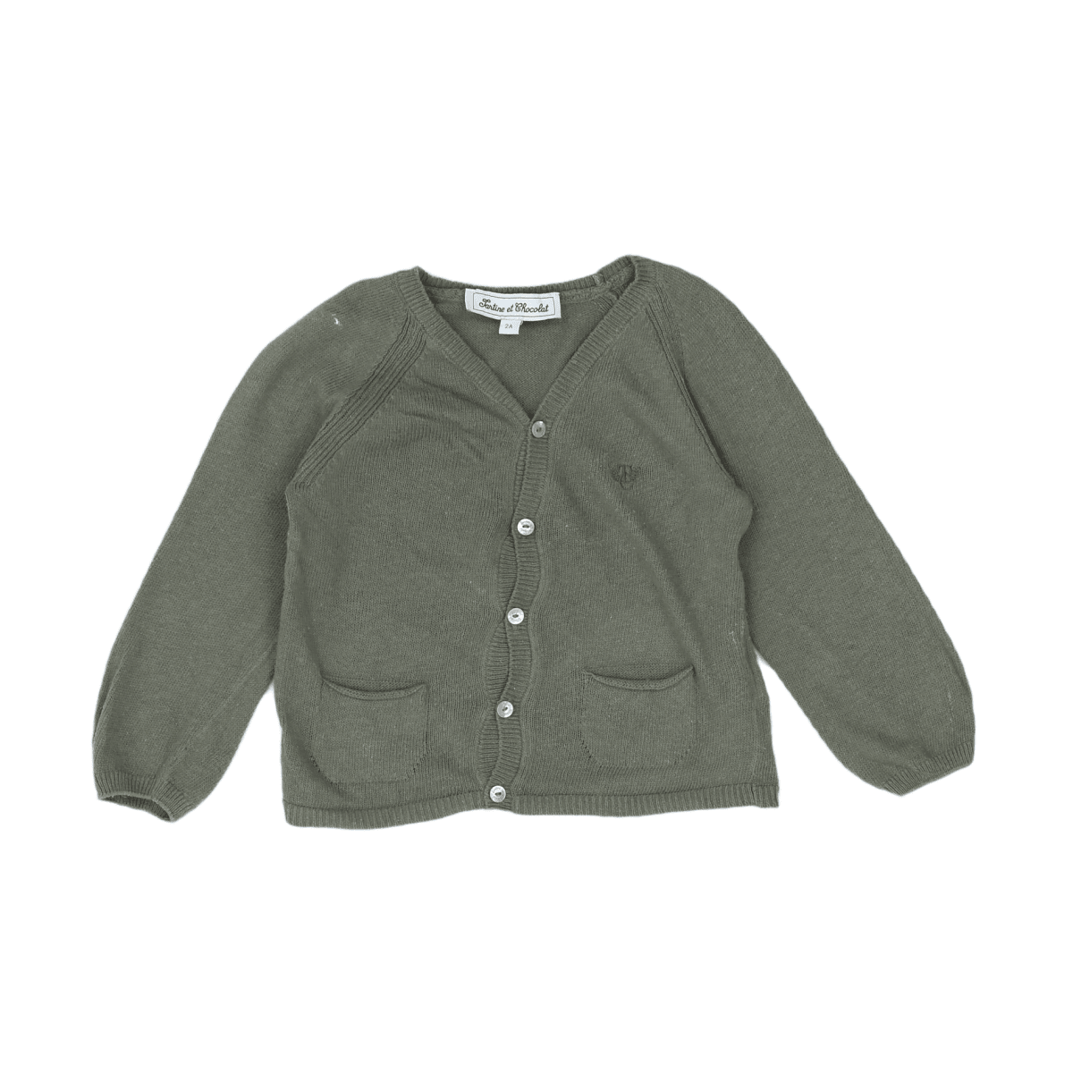 TARTINE &amp; CHOCOLAT - CARDIGAN - GREEN - 24 MONTHS