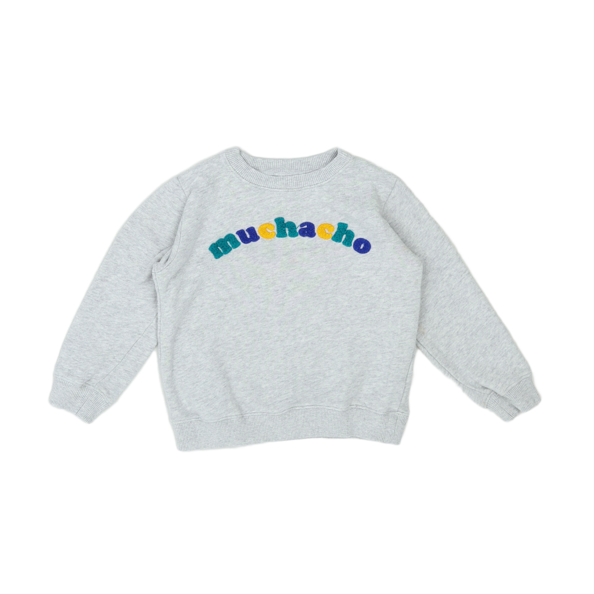 BONTON - SWEAT - GRIS - 6 ANS