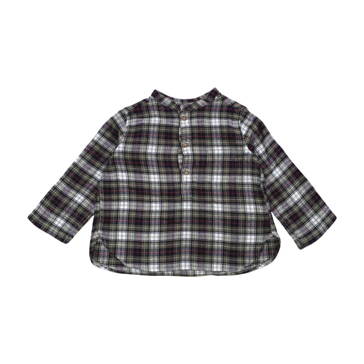 BONTON - CHEMISE - VERT - 18 MOIS