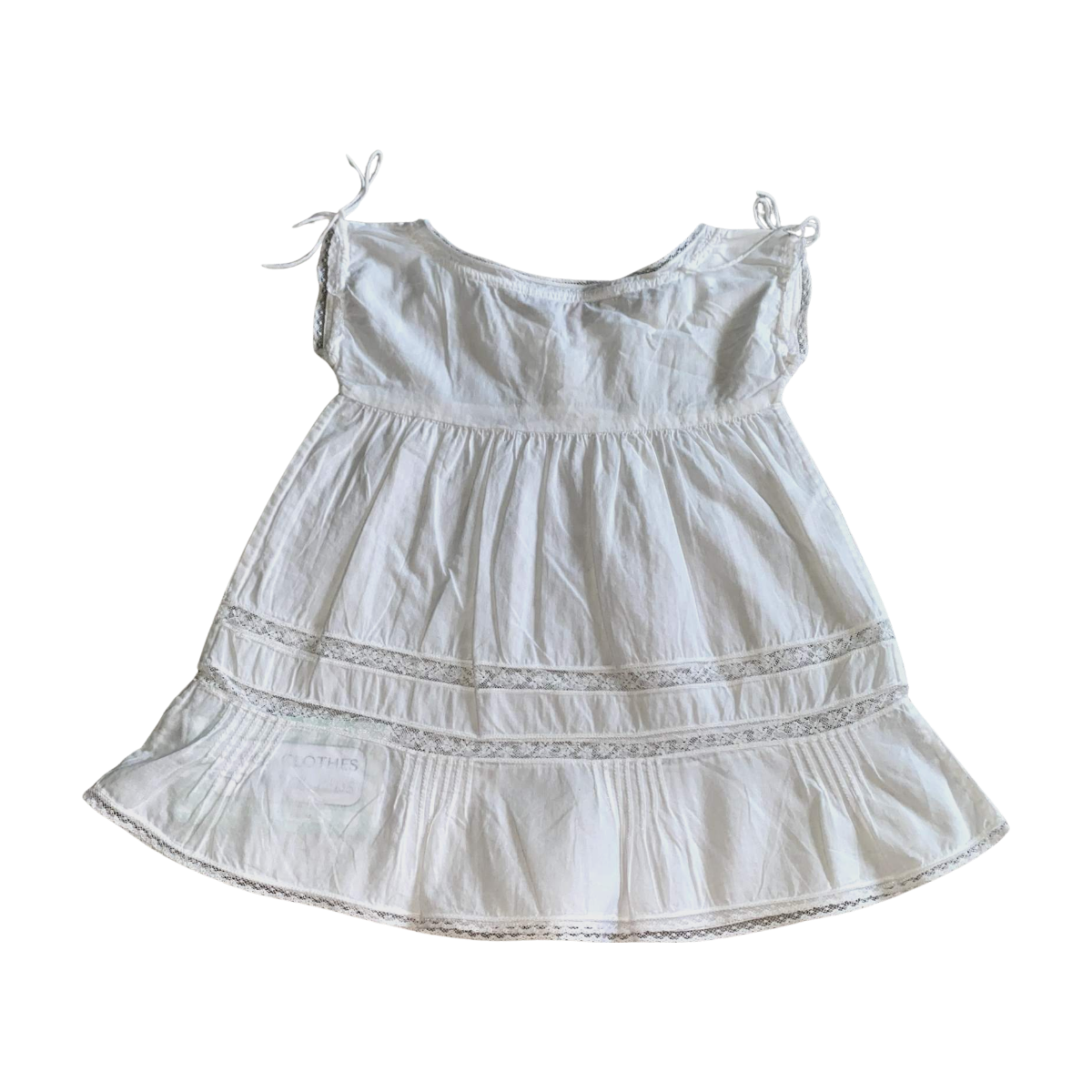 BONPOINT - ROBE - BLANC - 6 MOIS