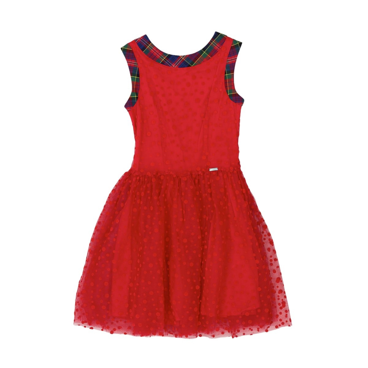 JUNIOR GAULTIER - ROBE - ROUGE - 10 ANS