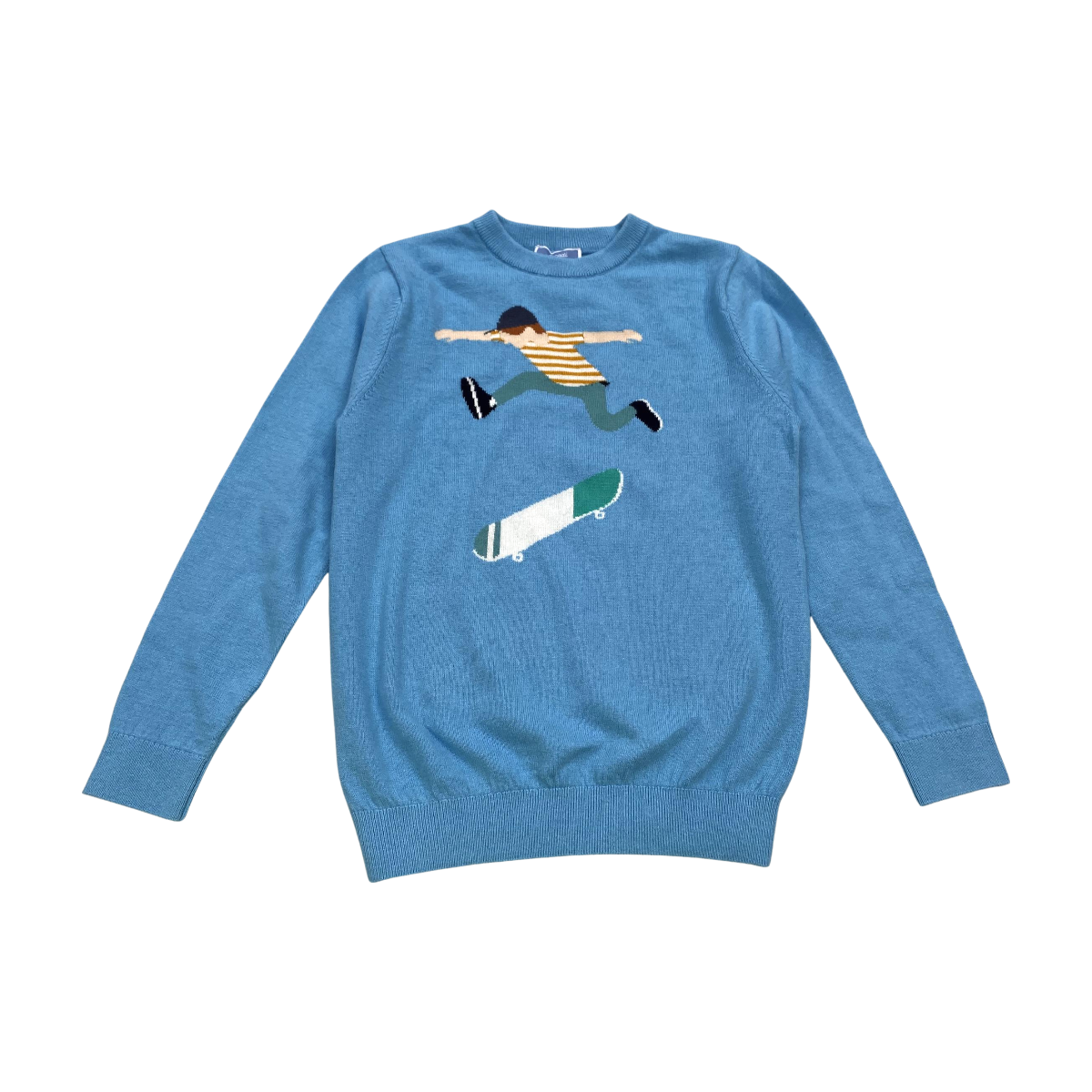 JACADI - PULL - BLEU - 8 ANS