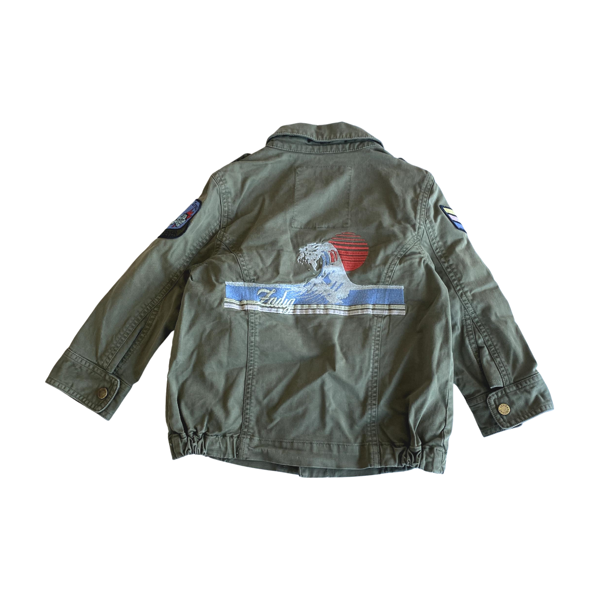 ZADIG & VOLTAIRE - VESTE - VERT - 4 ANS