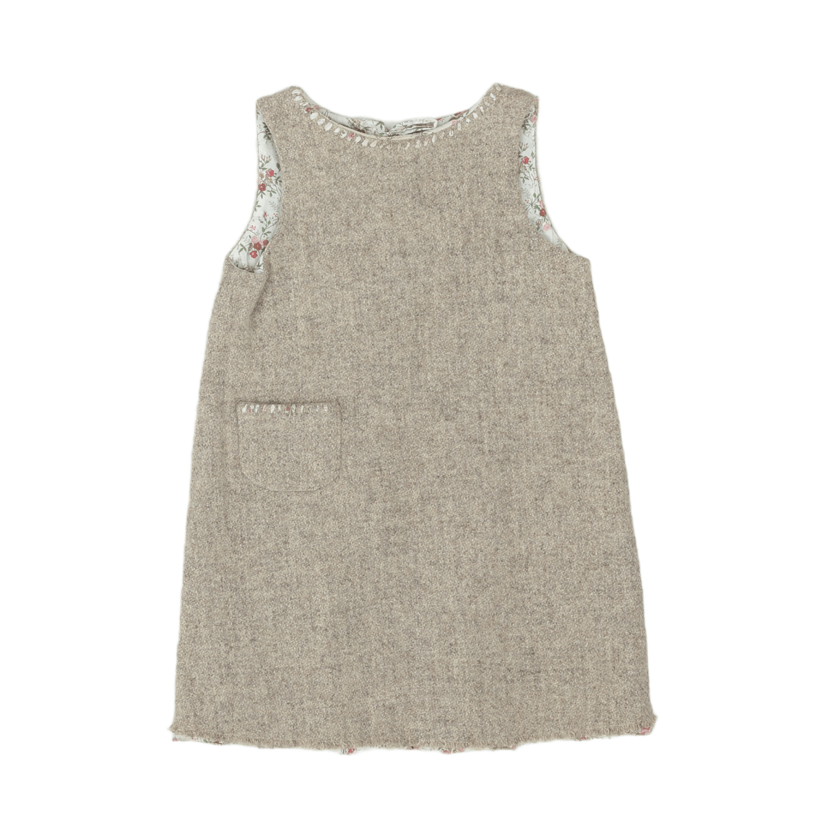 BONPOINT - ROBE - BEIGE - 6 ANS