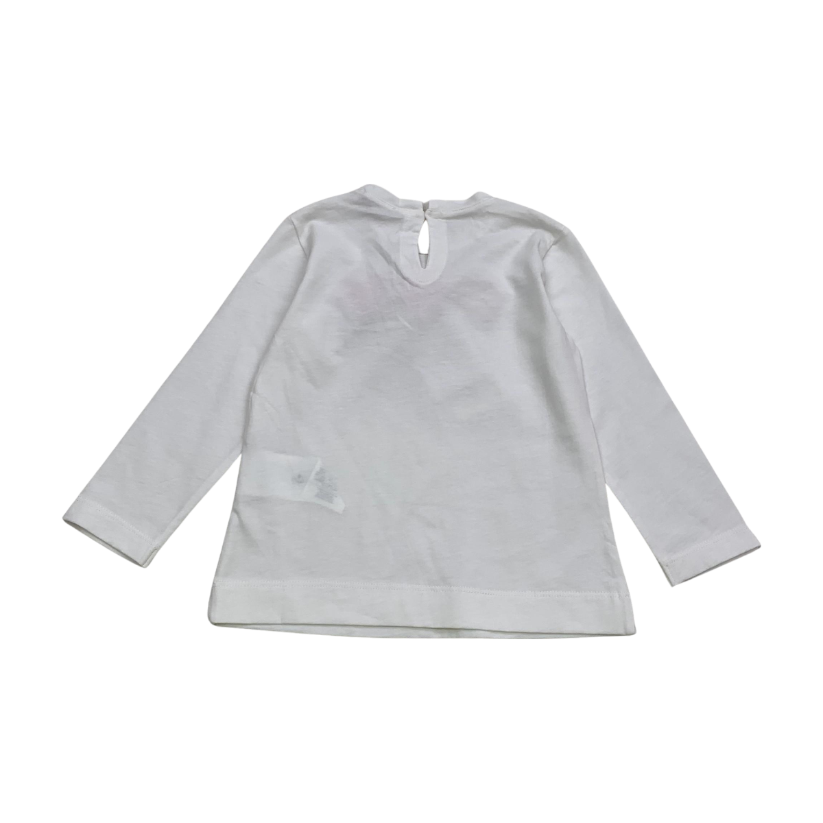 MONNALISA - T-SHIRT - BLANC, ROSE - 24 MOIS