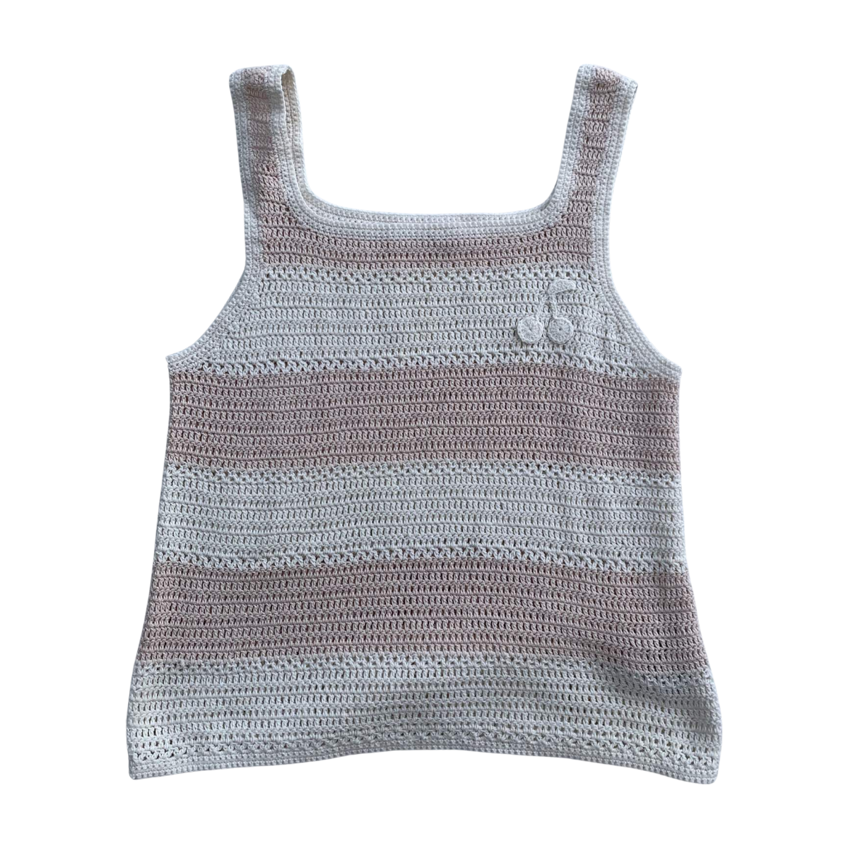 BONPOINT - DÉBARDEUR - BEIGE, ROSE - 10 ANS