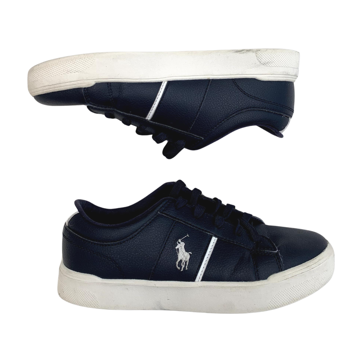 RALPH LAUREN - BASKETS - BLEU -  35