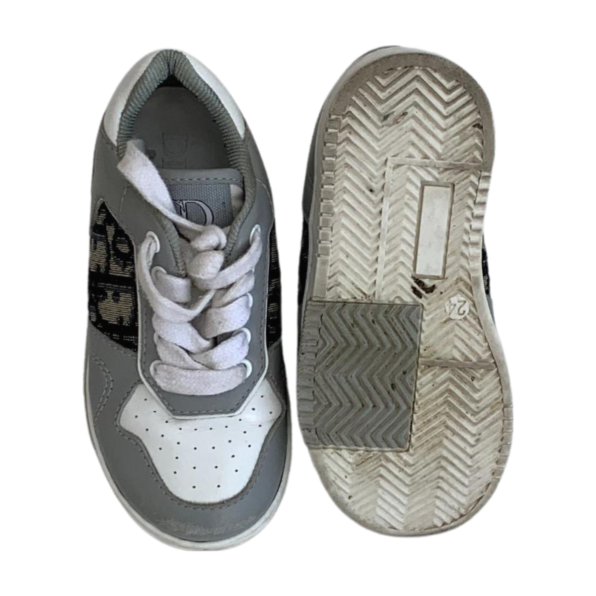 DIOR - BASKETS - GRIS -  24