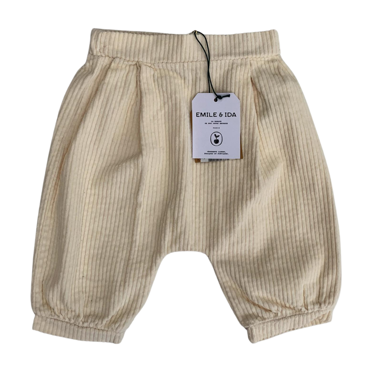 EMILE & IDA - PANTALON - BEIGE - 12 MOIS