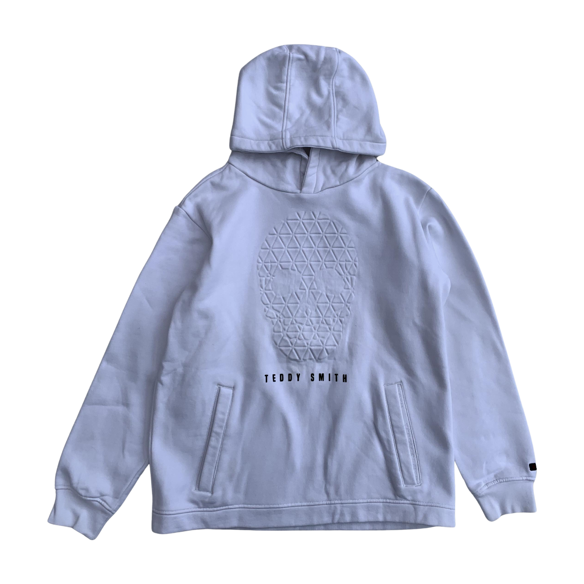 TEDDY SMITH - SWEAT - BLANC - 14 ANS
