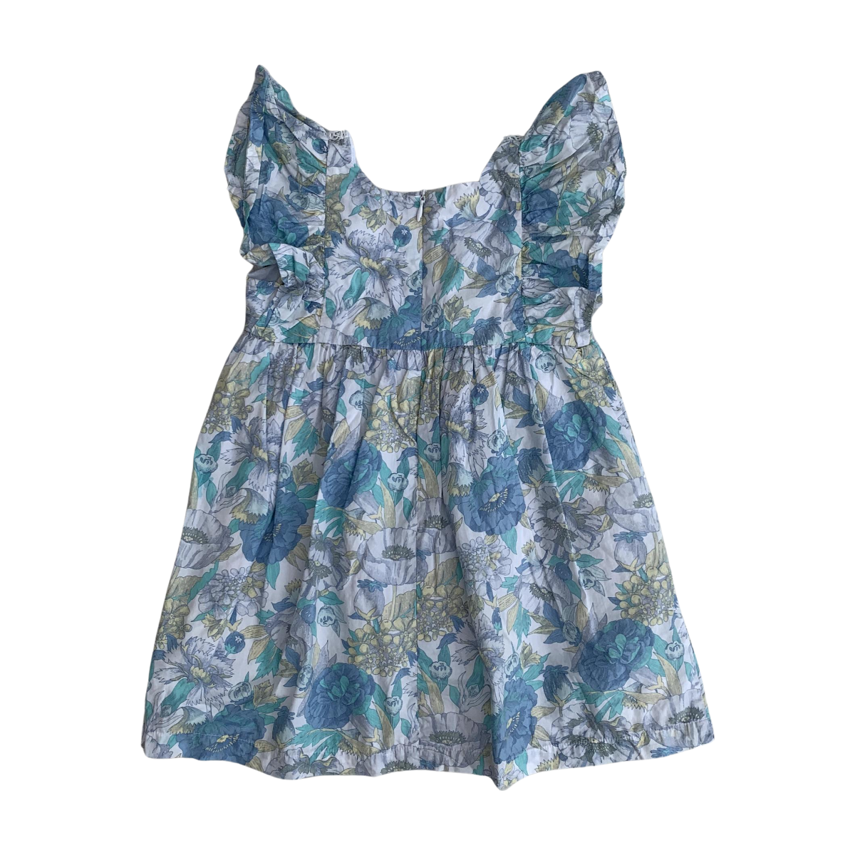 TARTINE & CHOCOLAT - ROBE - BLEU, VERT - 3 ANS