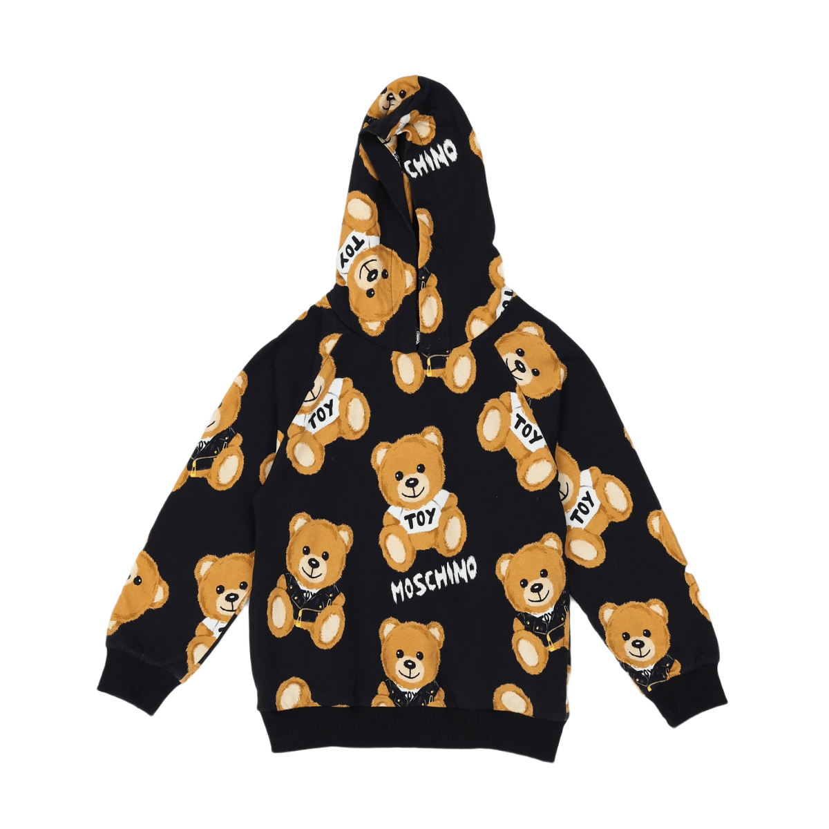 MOSCHINO - SWEAT - NOIR - 6 ANS