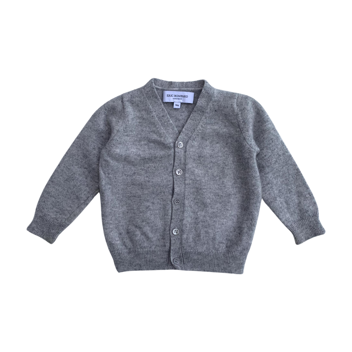 ERIC BOMPARD - CARDIGAN - GRIS - 18 MOIS