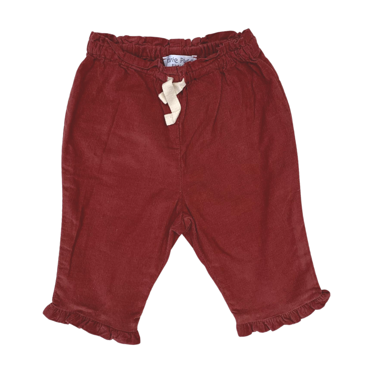 MARIE PUCE - PANTALON - ROUGE - 6 MOIS