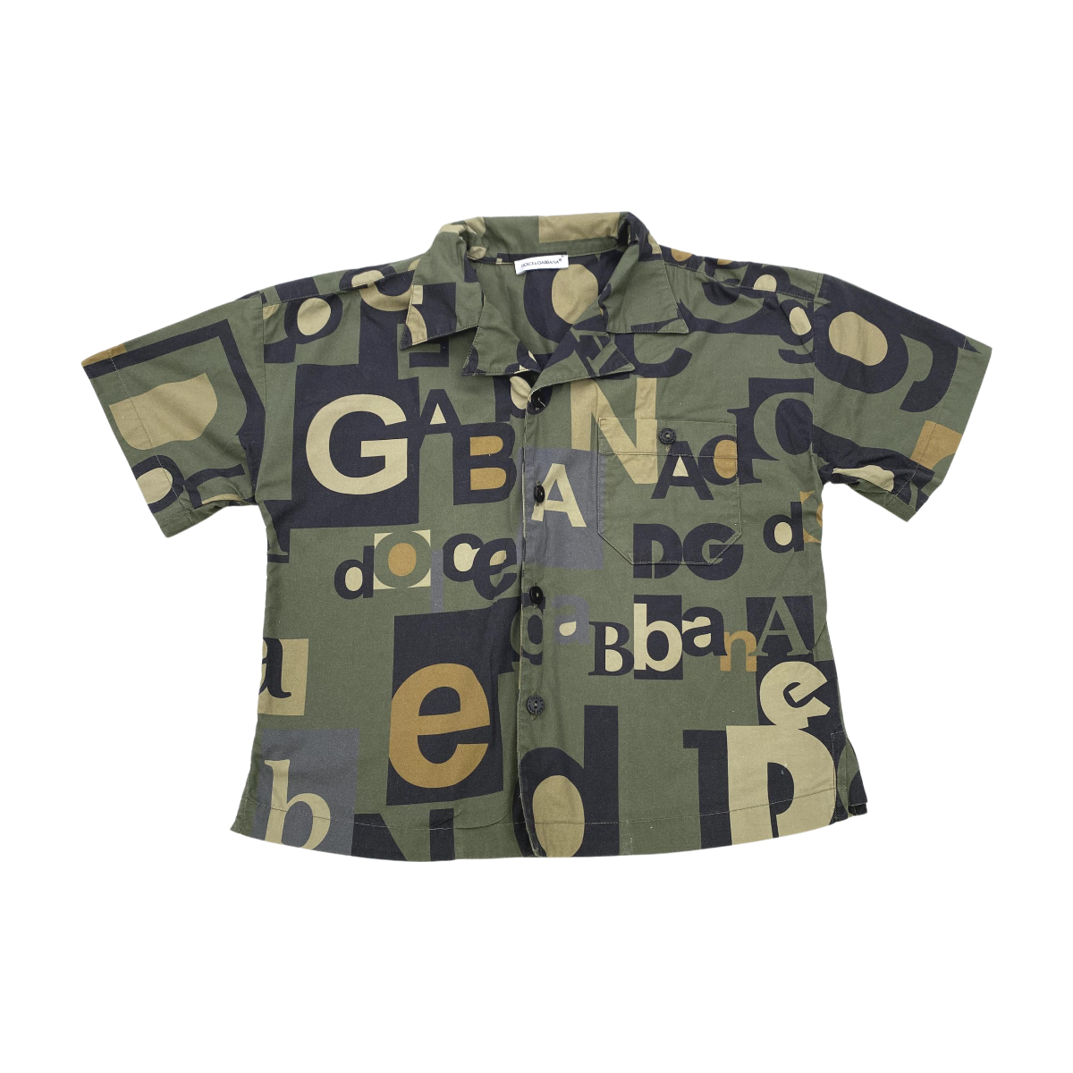 DOLCE & GABBANA - CHEMISE - VERT - 3 ANS