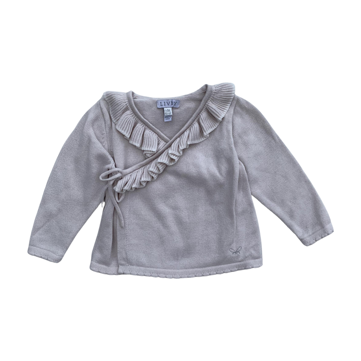 LIVLY - CARDIGAN - BEIGE - 1 MOIS