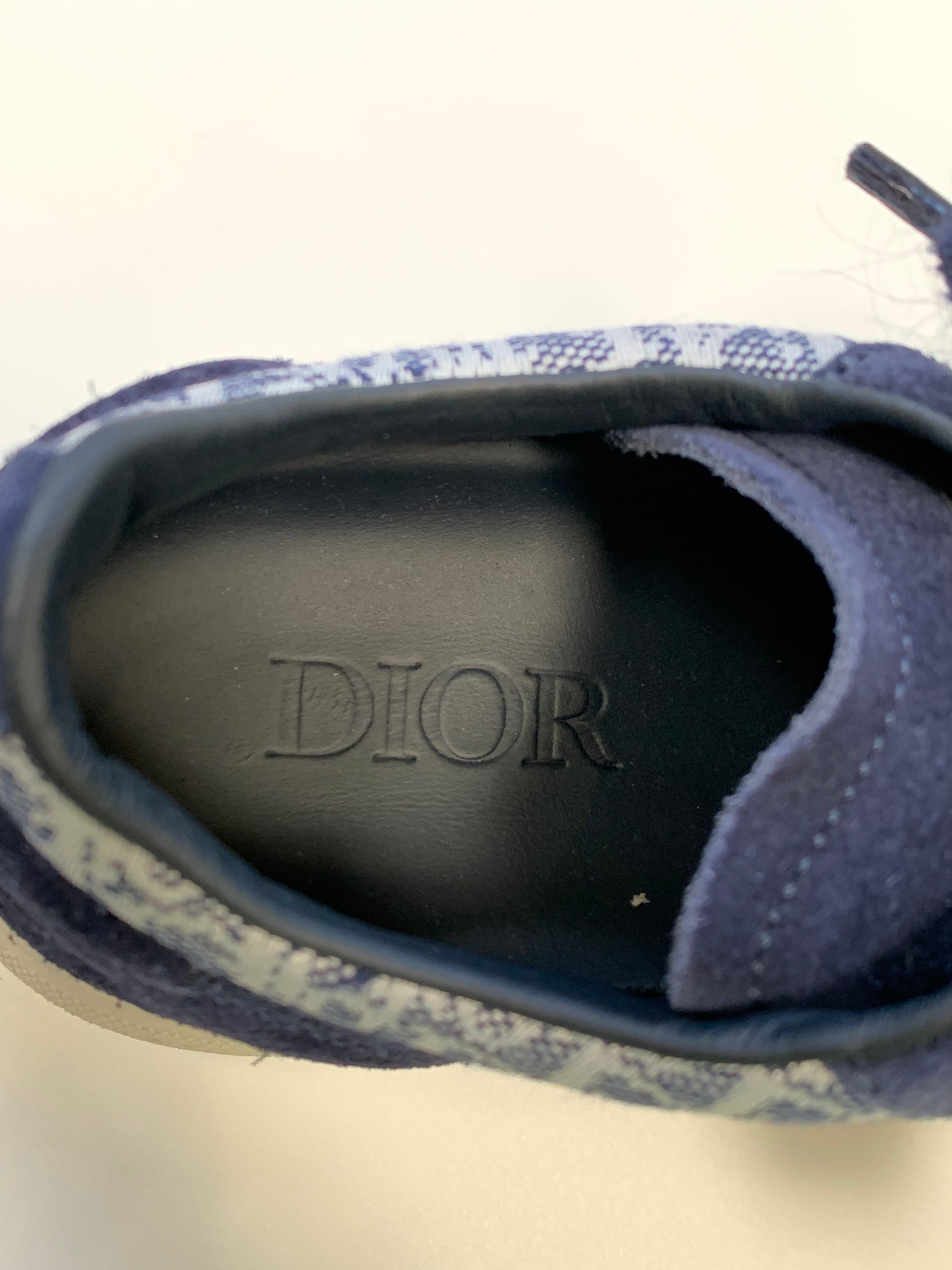 DIOR - SNEAKERS - BLUE, WHITE - 32