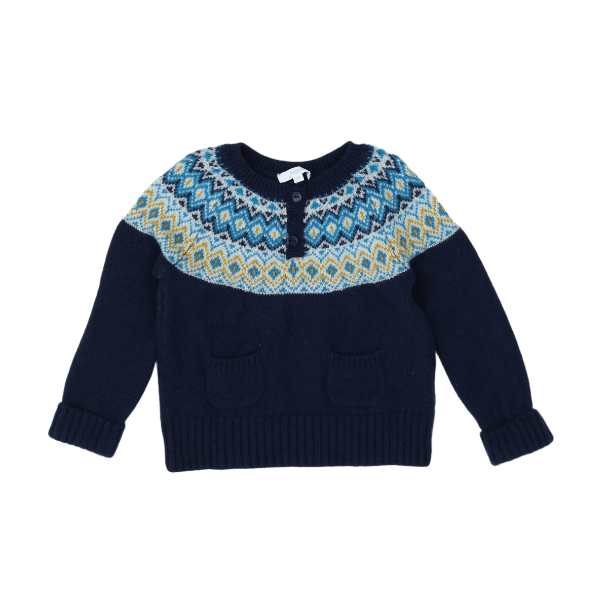 JACADI - PULL - BLEU - 24 MOIS