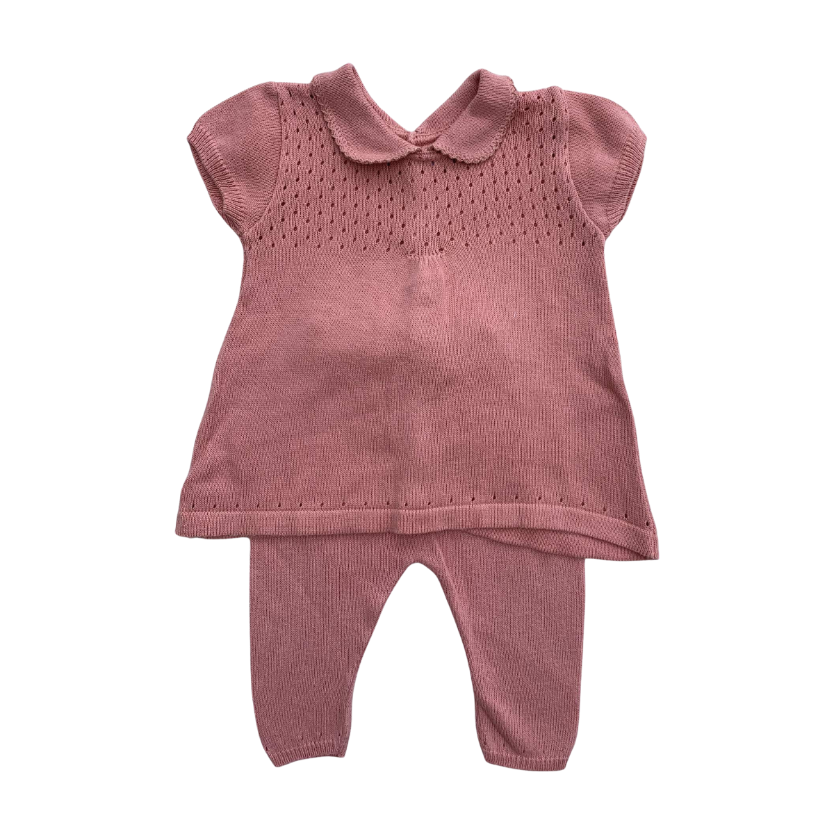 FRILO SWISS MADE - ENSEMBLE - ROSE - 1 MOIS