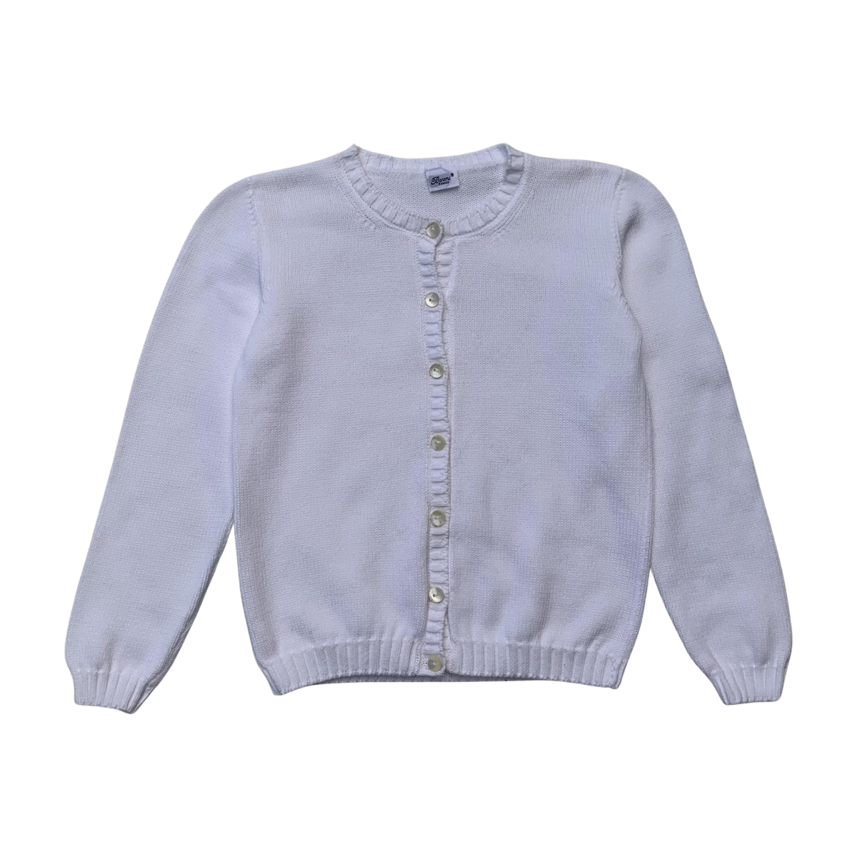 BARONI FIRENZE - CARDIGAN - BLANC - 8 ANS