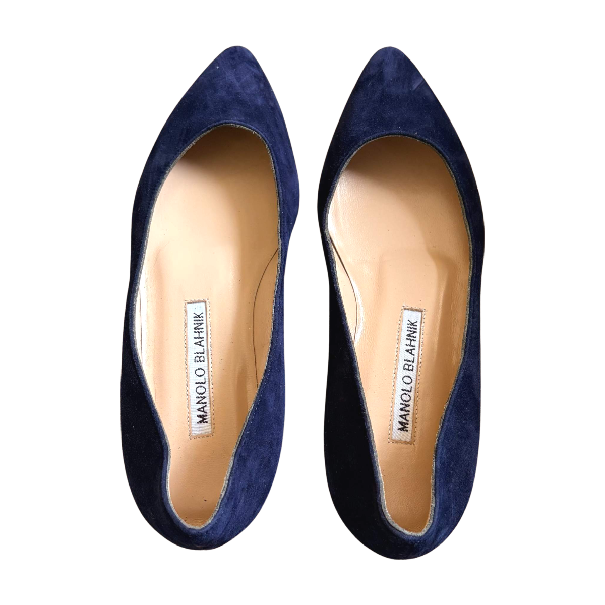 MANOLO BLAHNIK - BALLERINES - BLEU -  33