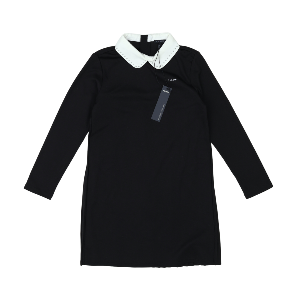 IKKS - ROBE - NOIR, BLANC - 8 ANS