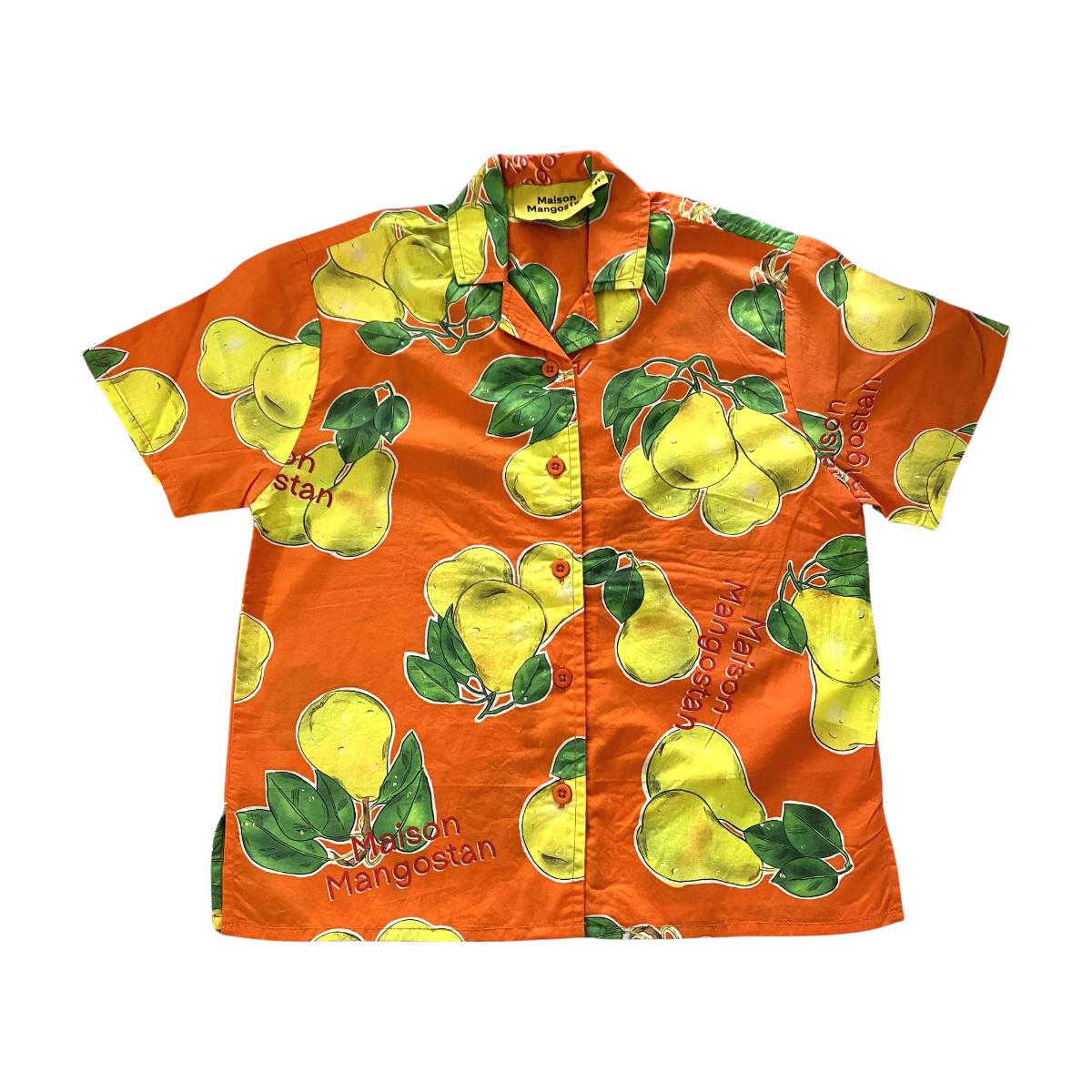 MAISON MANGOSTAN - CHEMISE - ORANGE, JAUNE - 6 ANS