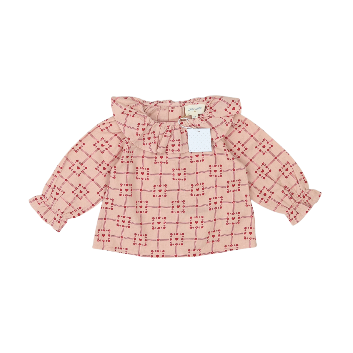 LOUIS LOUISE - BLOUSE - ROSE - 18 MOIS
