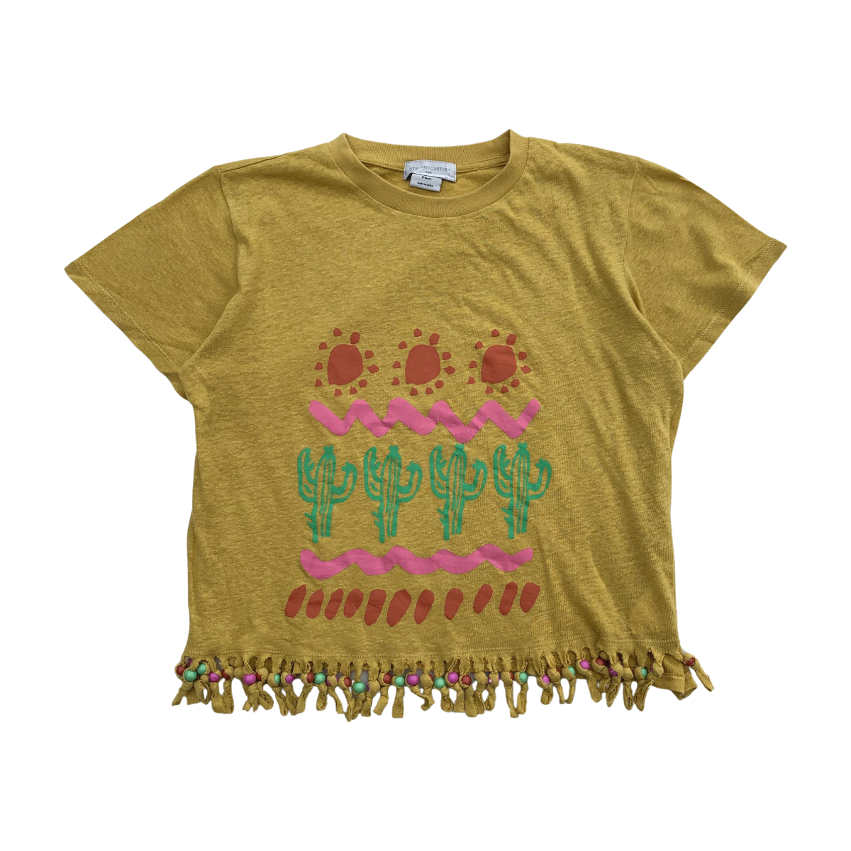 STELLA MCCARTNEY - T-SHIRT - JAUNE, MULTICOLORE - 8 ANS