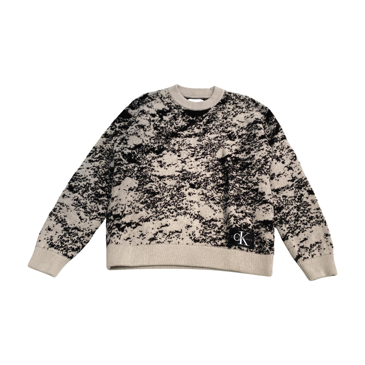 CALVIN KLEIN - PULL - GRIS, NOIR - 10 ANS