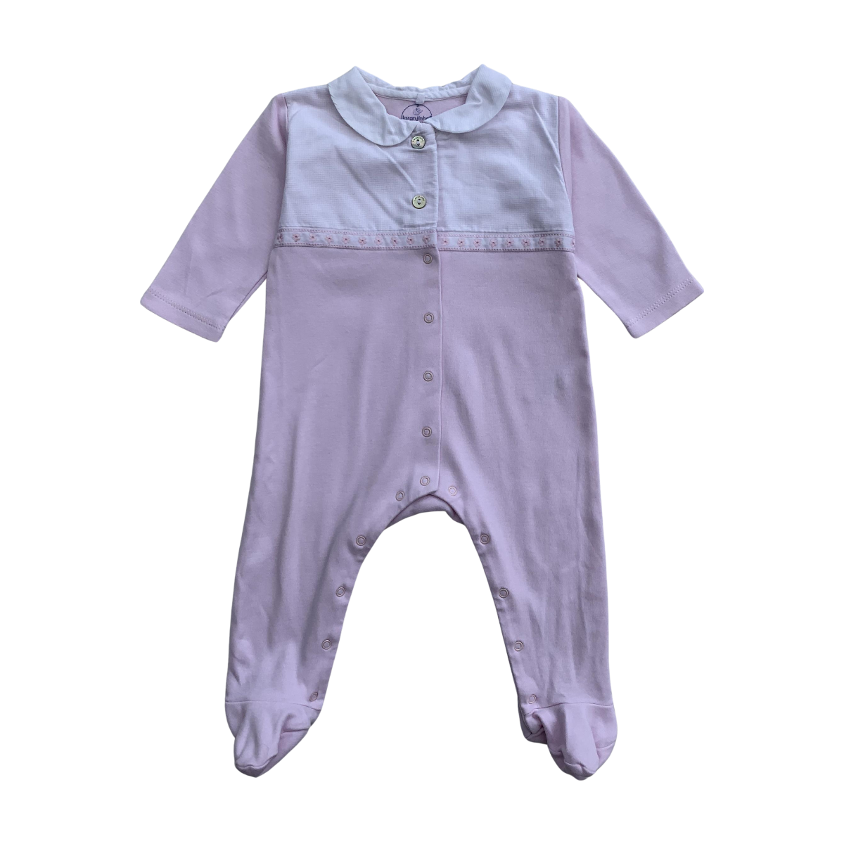 LARANJINHA - PYJAMA - ROSE, BLANC - 6 MOIS