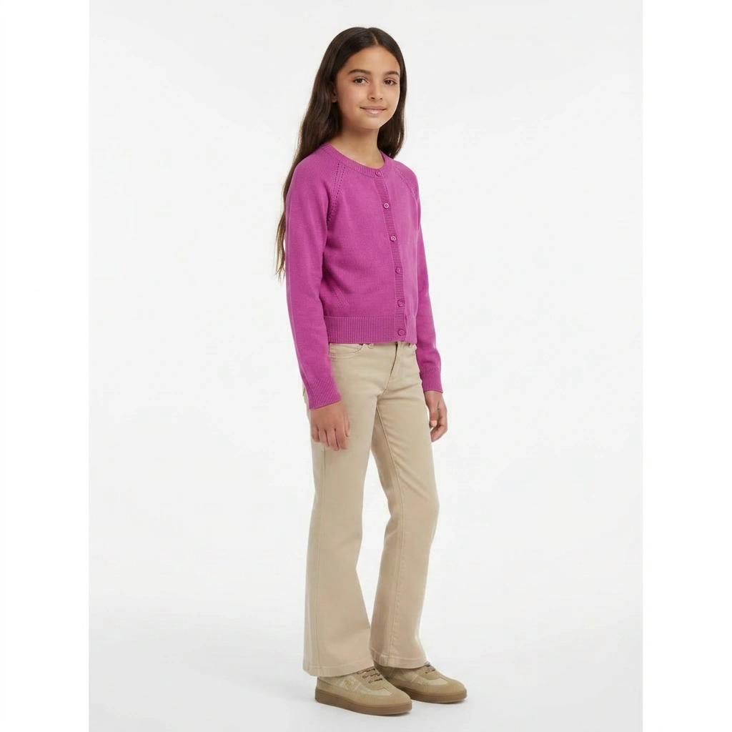 JACADI - CARDIGAN - VIOLET - 8 ANS