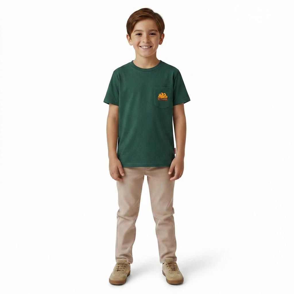 SUNDEK - T-SHIRT - VERT - 8 ANS