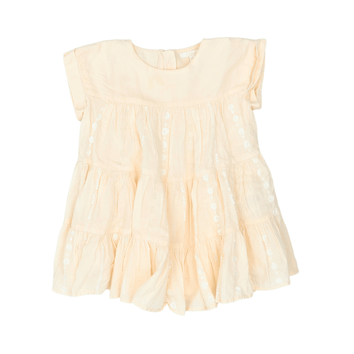 CHLOÉ - ROBE - ROSE - 12 MOIS