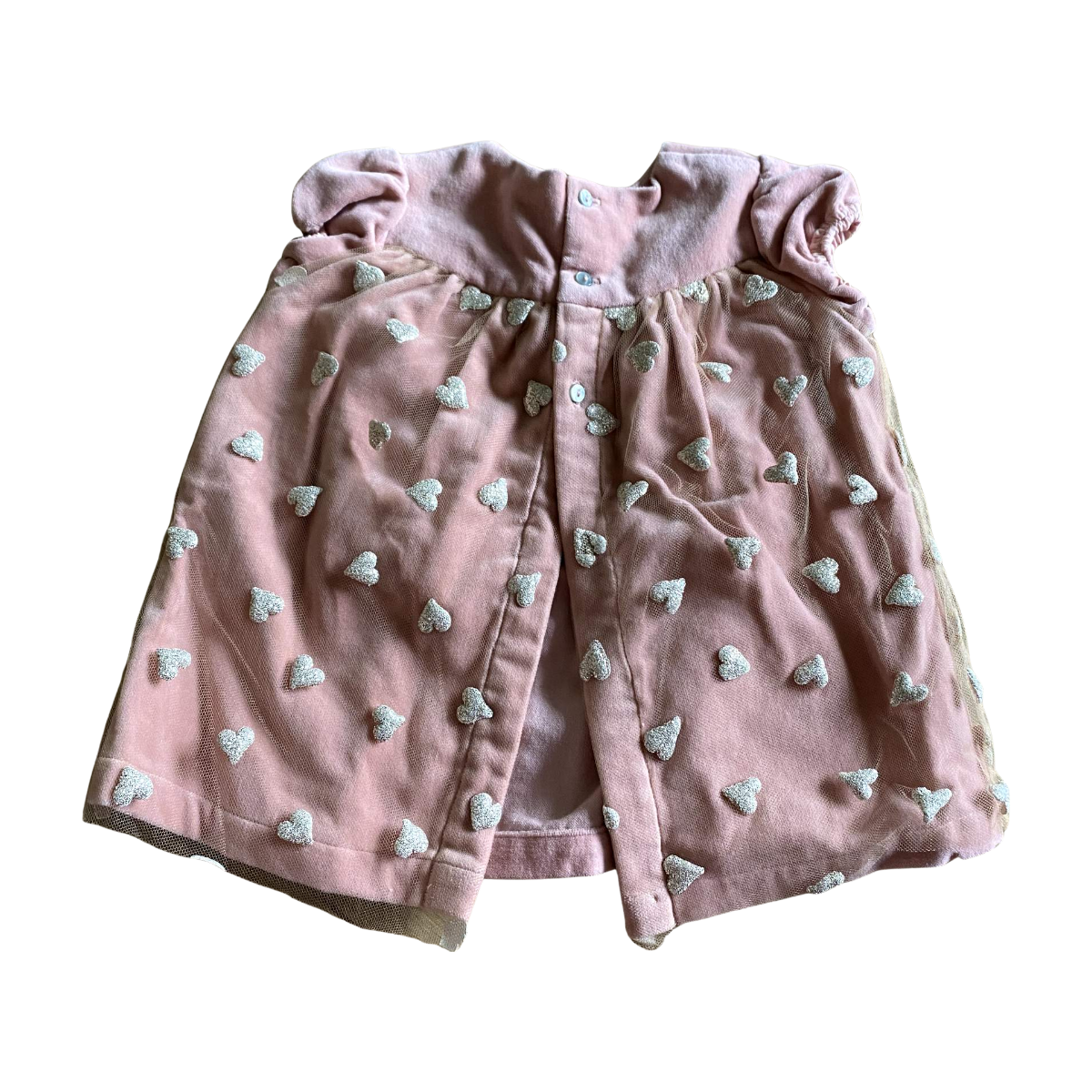 BONTON - ROBE - ROSE - 6 MOIS