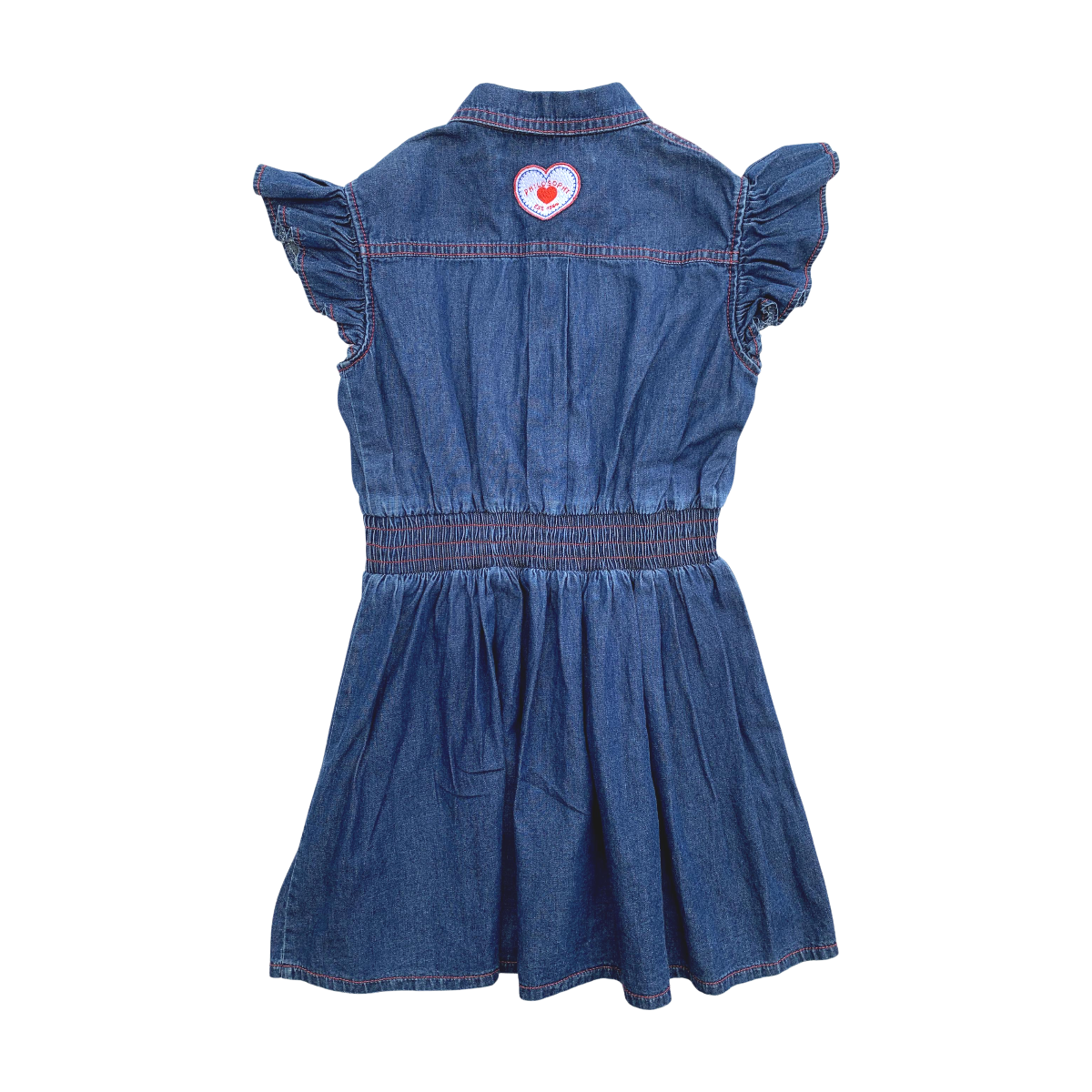PHILOSOPHY DI LORENZO SERAFINI - ROBE - BLEU, ROUGE - 8 ANS