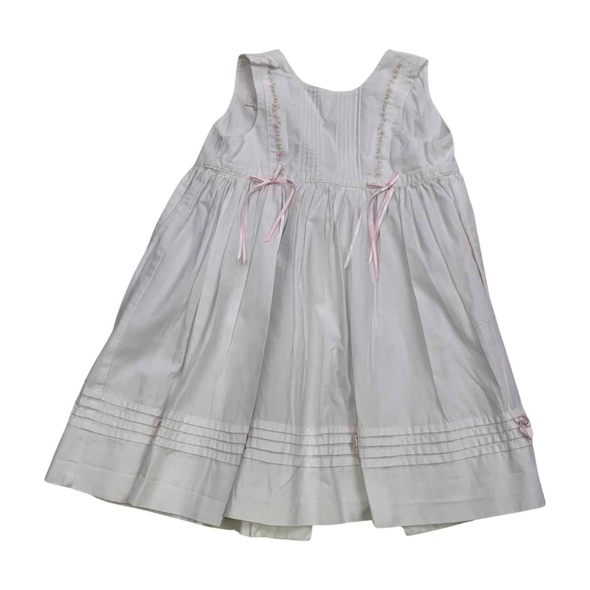 JACADI - ROBE - BLANC - 3 ANS