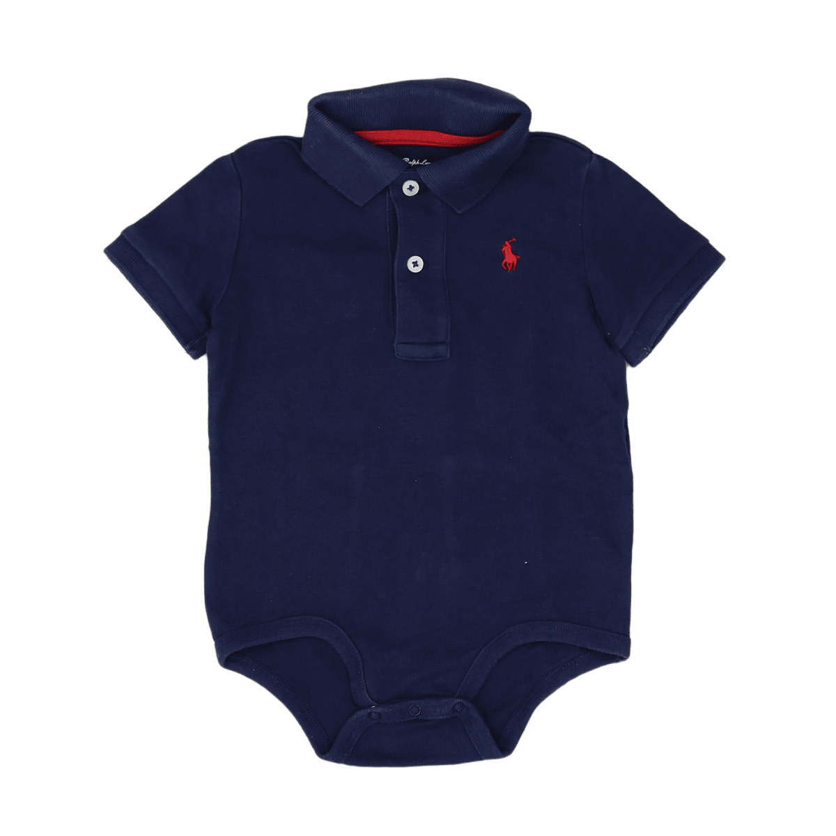 RALPH LAUREN - BODY - BLAU, ROT - 12 MONATE