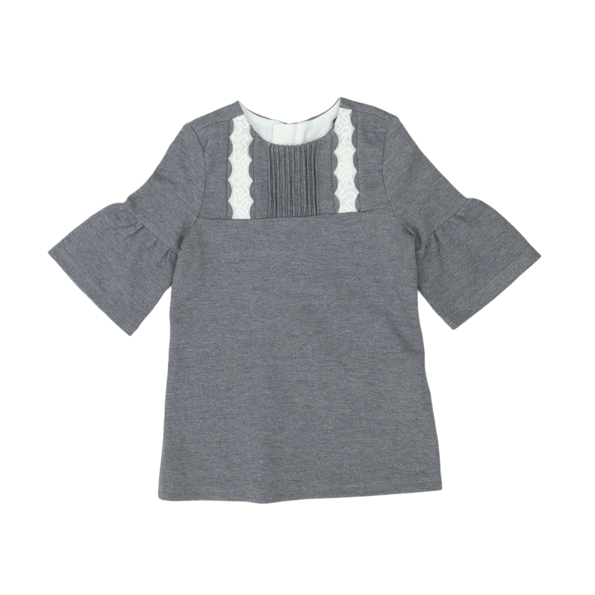 CHLOÉ - ROBE - GRIS - 24 MOIS
