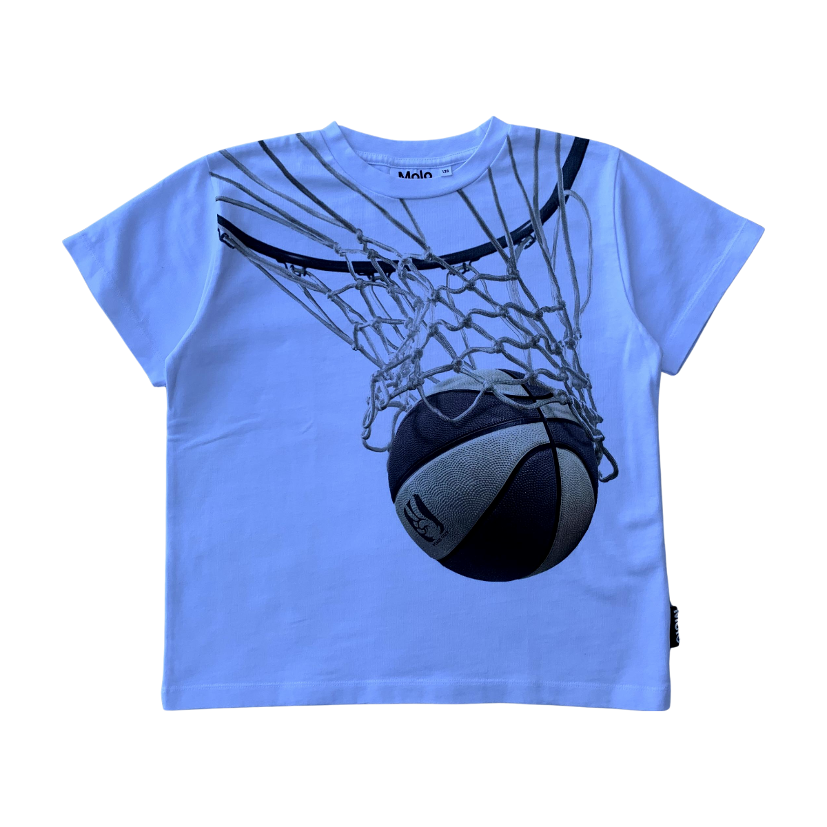 MOLO - T-SHIRT - BLANC - 8 ANS