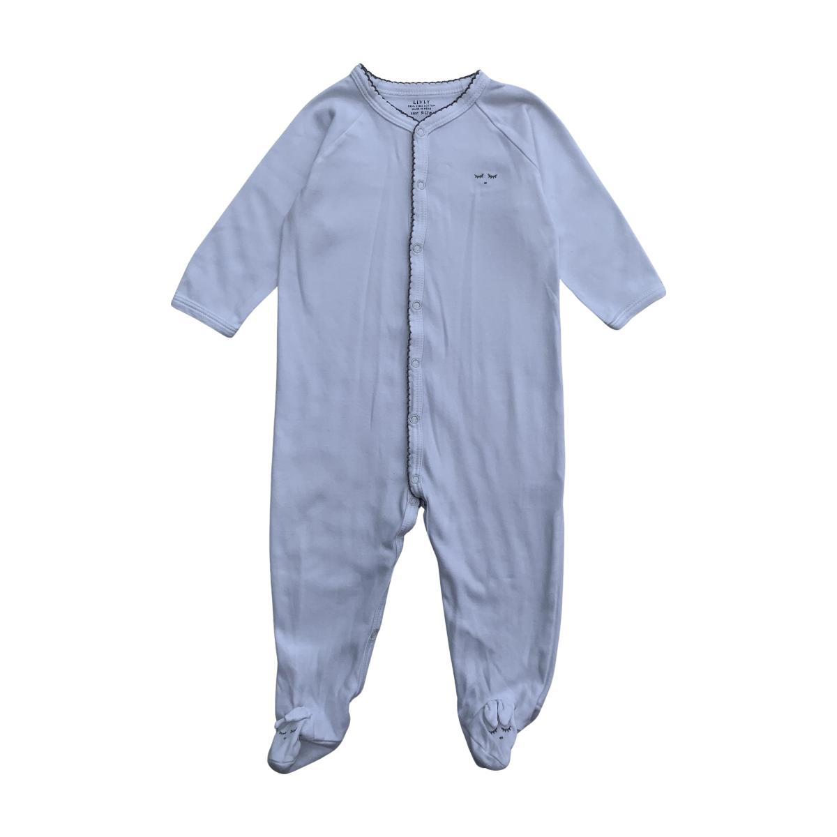 LIVLY - PYJAMA - BLANC - 9 MOIS
