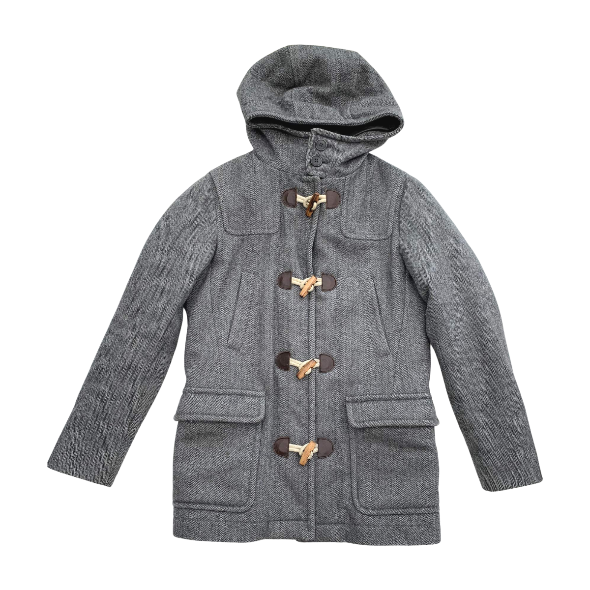 HERNO - MANTEAU - GRIS - 6 ANS