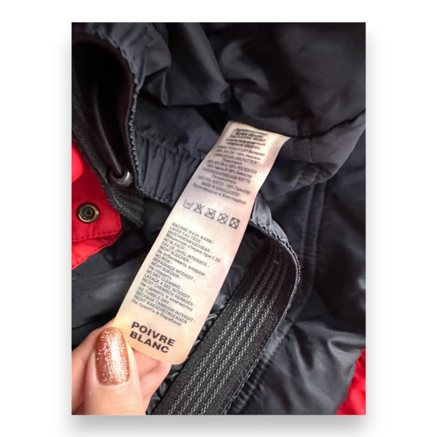 WHITE PEPPER - ROTES SKISET - 8 JAHRE ALT