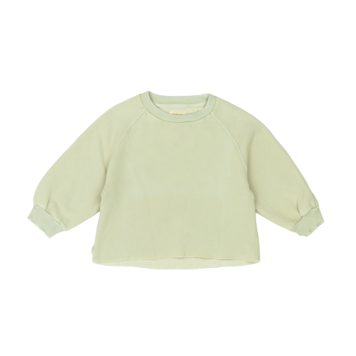 BELLEROSE - SWEAT - BEIGE, VERT - 8 ANS