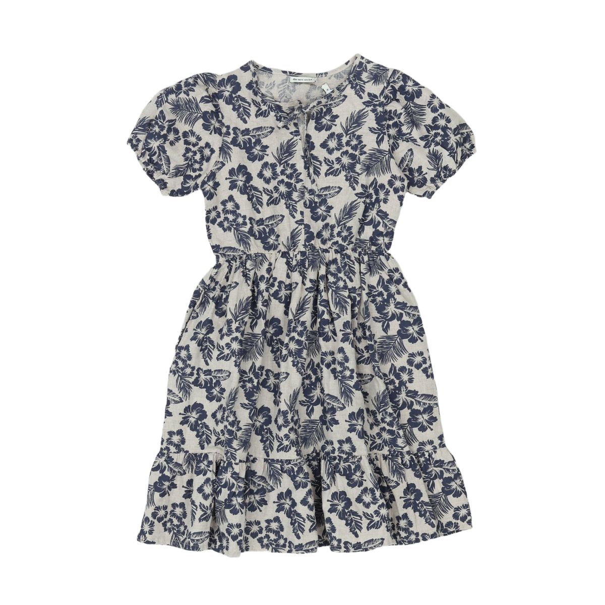 THE NEW SOCIETY - ROBE - BEIGE - 8 ANS