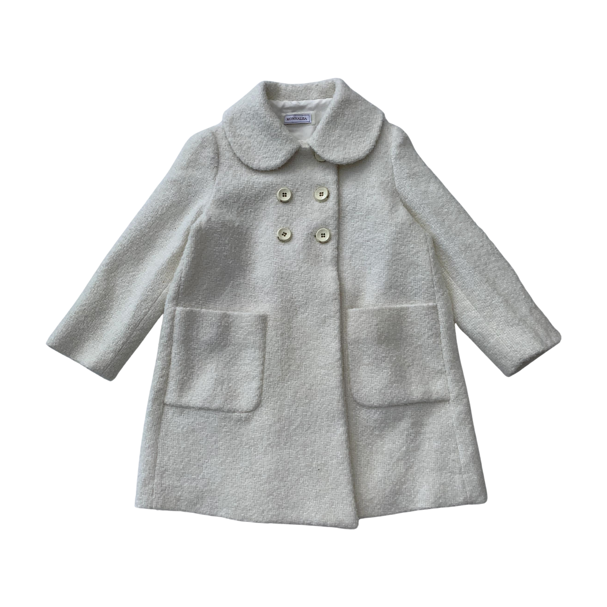 MONNALISA - VESTE - BLANC - 8 ANS