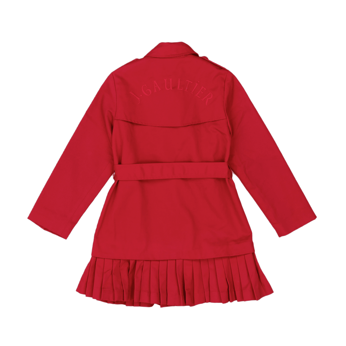 JUNIOR GAULTIER - TRENCH - ROUGE - 8 ANS