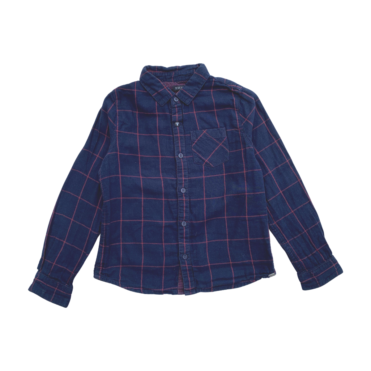 IKKS - CHEMISE - BLEU, ROUGE - 6 ANS