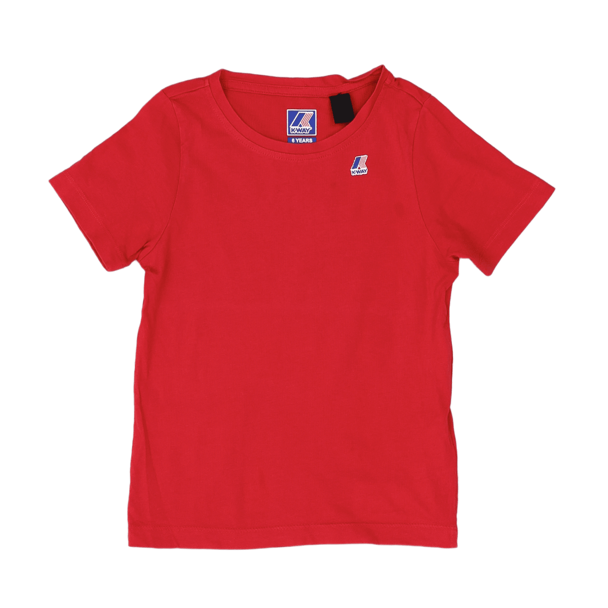 K-WAY - T-SHIRT - ROUGE - 6 ANS